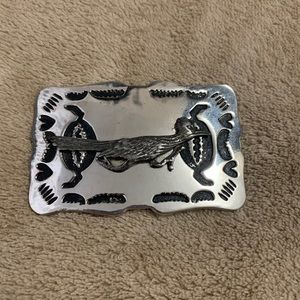 Vintage road runner buckle